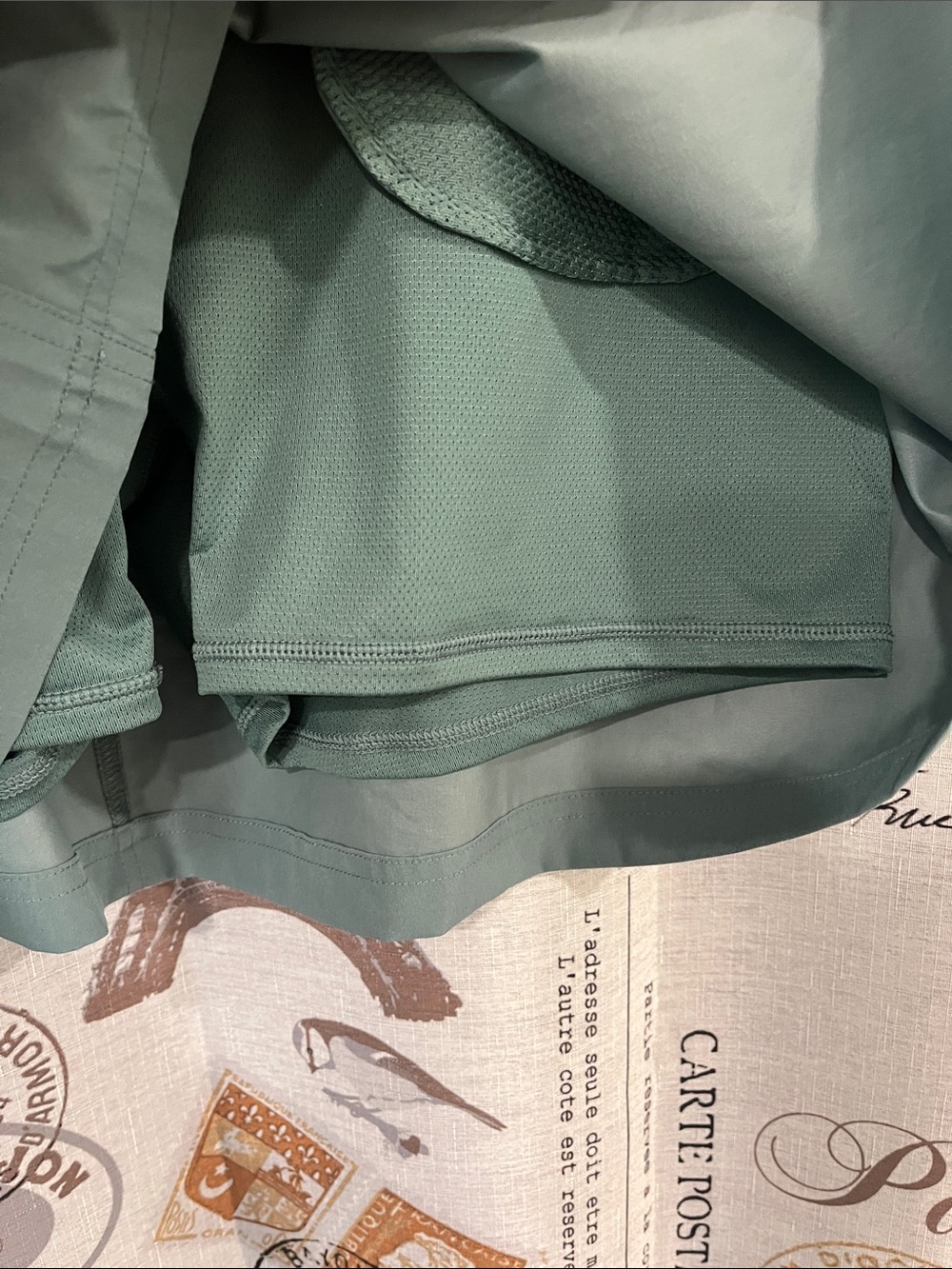 32 Degrees Women's Active Skort in Sage - Picture 2 of 4